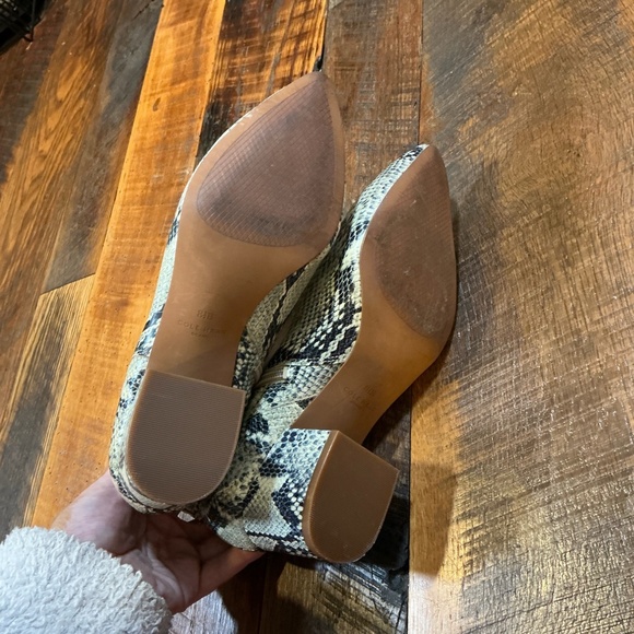 Cole Haan Grand EVA Embossed Leather Snake Print Ankle Boots Women’s 8.5 - Picture 8 of 8